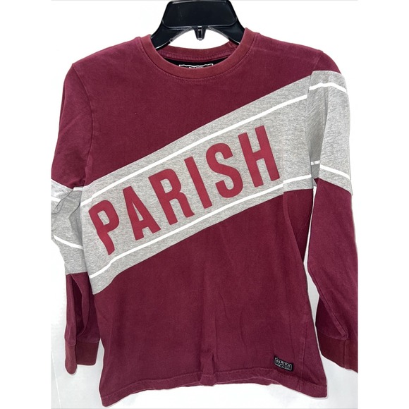 Parish Nation Other - Parish Nation Shirt Youth Medium Maroon Long Sleeve T Shirt